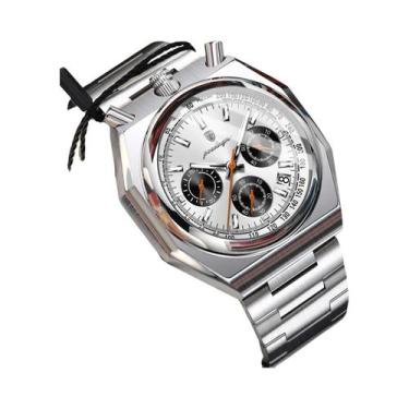 Imagem de Relógio Esportivo Masculino De Moda Com Cronógrafo À Prova d'Água Em A