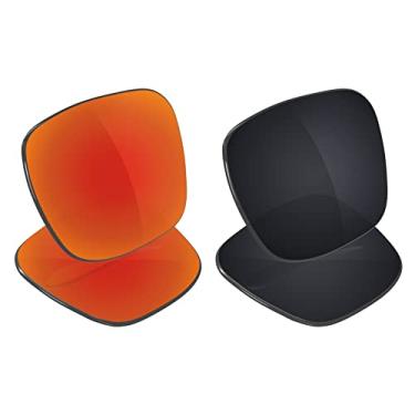 Imagem de Galvanic Lentes de substituição para óculos inteligentes Ray-Ban Meta Wayfarer RW4006 e Gen 2 RW4012 50 mm - Transição, fácil de instalar, Rubi + Preto - Pacote Combo, 0