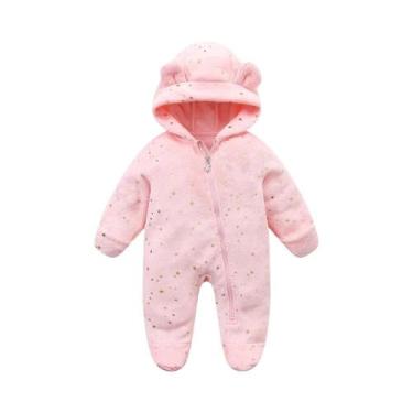 Imagem de Macacão De Flanela Para Bebê Recém-Nascido, Macio E Quente, Para Outon