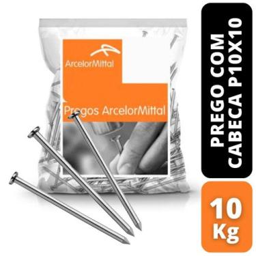 Imagem de Prego Com Cabeca P10X10 10Kg Belgo