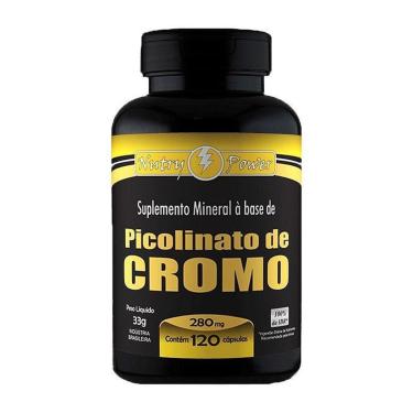 Imagem de Picolinato de Cromo 280mg Nutry Power 120 cápsulas-Unissex