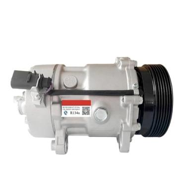 Imagem de Compressor de ar condicionado, compatível com JETTA VW GOLF BEETLE CABRIO GTI 1999 2000 2001 2002 2003 2004 1J0820803A 1J0820803B 1J0820803L 1J0820803N