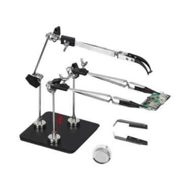 Imagem de Pinça Magnética Para PCB, Suporte Para Estação De Soldagem, Ferramenta