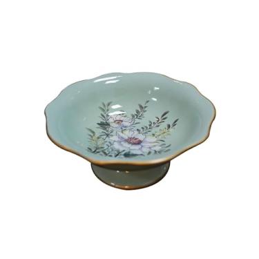 Imagem de Tigelas de doces pratos de sobremesa de cerâmica bandejas de frutas tigelas de frutas bandejas de servir lanches para festa tigelas de salada, pratos de jantar, centros de mesa, travessas