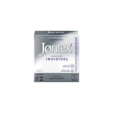 Imagem de Preservativo Camisinha Jontex Sensação Invisível - 2 unidades, Jontex