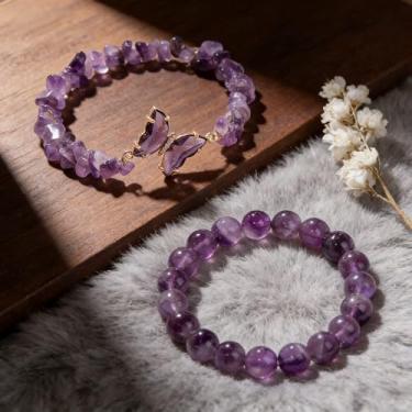 Imagem de Pulseiras elásticas para mulheres, homens, olho de tigre natural, lápis-lazúli, contas de cristal, pulseiras elásticas para alegria, felicidade, prazer, joias empilháveis para homens, pulseiras