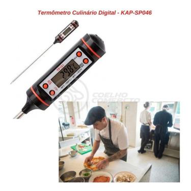 Imagem de Termômetro Culinário Cozinha Digital -50ºc A +300ºc