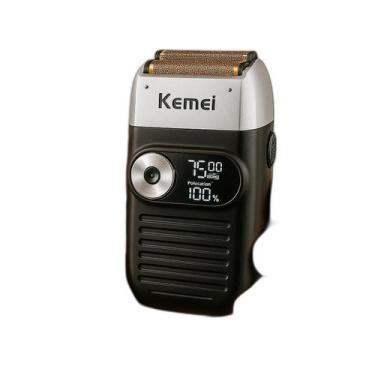 Imagem de Máquina Recarregável Portátil De Corte Profissional - Kemei