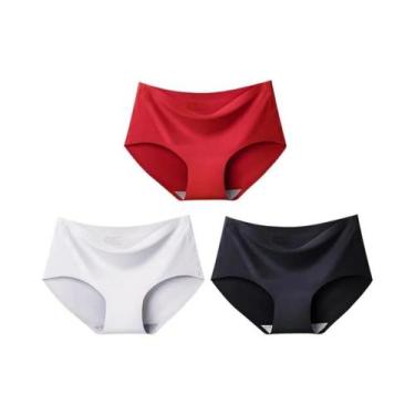 Imagem de Conjunto De Calcinhas Sem Costura De Cintura Baixa Para Mulheres, Ling