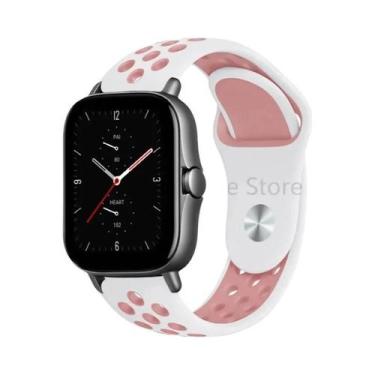 Imagem de Pulseira De Silicone De 20mm 22mm Para Amazfit GTS 4 GTR 3 2 Mini pro 
