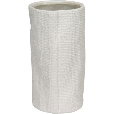 Imagem de VASO DECORATIVO ENFEITE CASA HOME&CO CERÂMICA 20x10x10cm MARFIM