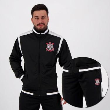 Imagem de Agasalho Conjunto Masculino SCCP Corinthians Timão Oficial Licenciado-Masculino
