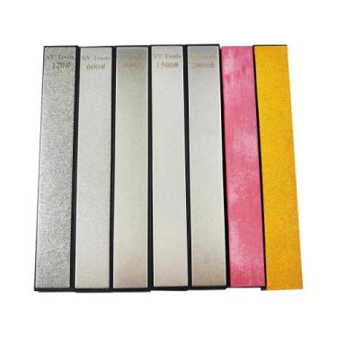 Imagem de Conjunto De Pedras De Afiar Facas Diamond Ruixin pro RX008/009 KME Edg