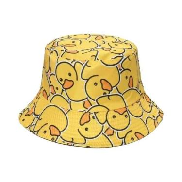 Imagem de Chapéu Balde Reversível de Pato - Verão 2024 - Proteção Solar para Pra