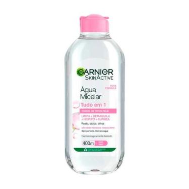 Imagem de Água Micelar L'Oréal Limpeza Facial Tudo em 1 400ml - Garnier, 400ml