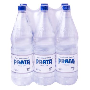 Imagem de ÁGUA MINERAL PRATA SEM GÁS 1,5L PACK C/6UNID