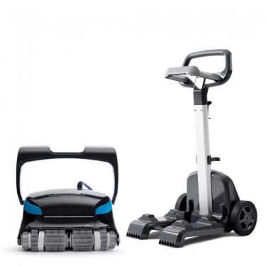 Imagem de Robô Aspirador para Piscinas Dolphin Nautilus CC Supreme Wi-Fi, Preto, Conectividade Wi-Fi, Escovação Ativa, Caddy para Transporte