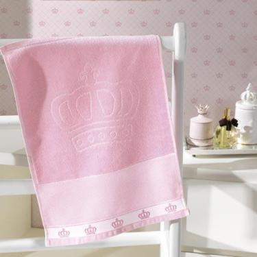 Imagem de Toalha Lavabo Para Bordar Velour Jacquard Baby Classic - Döhler - Dohl