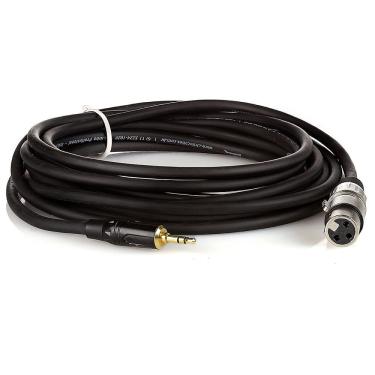 Imagem de Cabo Profissional Xlr Fêmea Para P2 Macho Estereo - 50 Cm