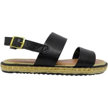 Imagem de Sandália Feminina Papete Casual Básica Dia a Dia Passeio Trabalho Conforto Moleca 5413.1333-Feminino