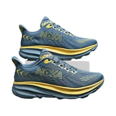 Imagem de Tênis Masculino Respirável Para Corrida Com Amortecimento, Antiderrapa