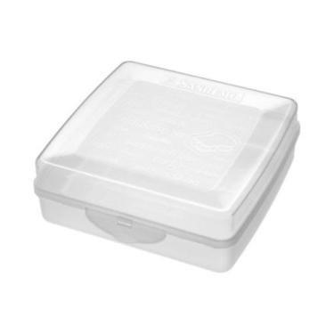 Imagem de Sanduicheira Sanremo Plástica Transparente Lancheira