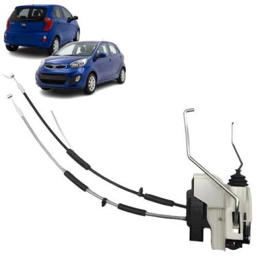 Imagem de Fechadura Elétrica Trava Tranca Porta Dianteira Esquerda Motorista Kia
