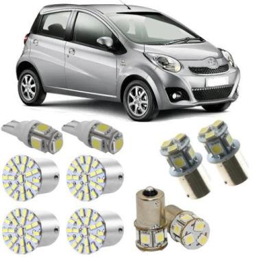 Imagem de Kit lâmpadas led 6000k lanternas jac j2 2012 2013 2014 - AUTOVEX