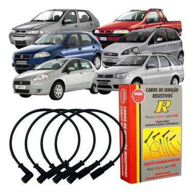 Imagem de Cabo De Vela Original Palio Punto Idea Sidena 2004 Á 2012 - NGK