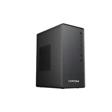 Imagem de Gabinete Office Hayom S/Fan S/Fonte MICRO-ATX 2 Portas USB 2.0 Preto -