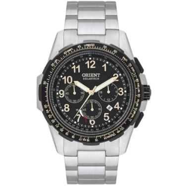 Imagem de Relógio orient masculino st elite air solartech mbssc289 p2sx