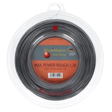 Imagem de Corda Kirschbaum Max Power Rough 16L 1.30mm Rolo com 200 Metros Prata-Unissex