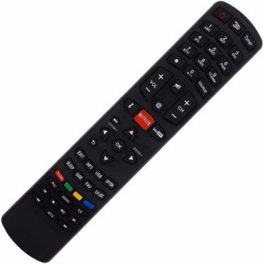 Imagem de Controle Remoto Tv Smart 3D Led Lcd Philco Com Netflix Rc3100l03 C0128