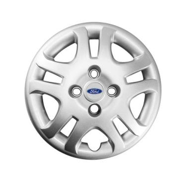 Imagem de Calota Aro 14 Ford Fiesta Sedan Ano 11 a 13 Emblema Resinad - GFM