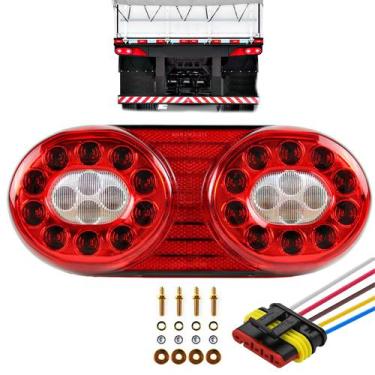 Imagem de Lanterna Traseira para Caminhão Randon LED 24 volts LD +Conector - Pri