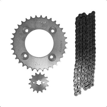 Imagem de Kit Relação Transmissão Nakata Honda Pop 100 2007-2012