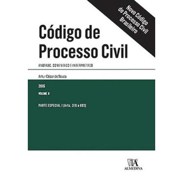 Imagem de Código de processo civil: Anotado, comentado e interpretado - Parte es