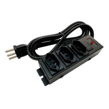 Imagem de Filtro de Linha Régua 20a  Microondas, Airfrier, Forno Com Tomada Pare