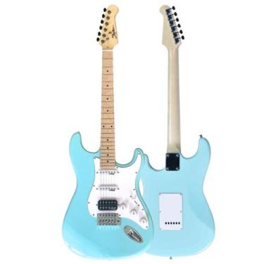 Imagem de Guitarra Stratocaster Shelter SSW Basswood Hss, SSW-SBL