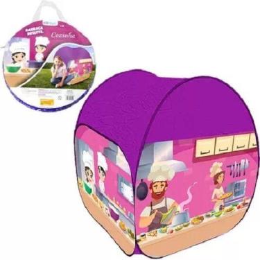 Imagem de Barraca infantil dobrável etitoys - cozinha