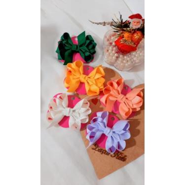 Imagem de Laço Marri duplo - Yasmin laços Kids , Amarelo bb