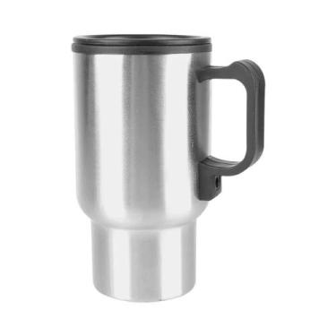 Imagem de Chaleira Elétrica De Aço Inoxidável 450ml Para Carro, Aquecedor De Águ