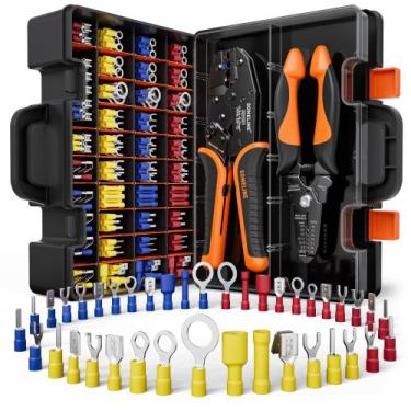 Imagem de Ferramenta de crimpagem SOMELINE Ratcheting 39 Terminals Kit AWG 22-10