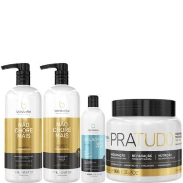 Imagem de Borabella Kit Não Chore 1L + Selagem 350ml + Pratudo 1kg