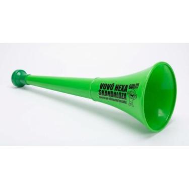 Imagem de Corneta Skandaloza Verde e Amarelo