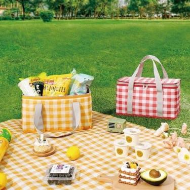 Imagem de Bolsa Térmica Conserva Alimentos Bebidas Gelo Lanche Praia Viagem Garr