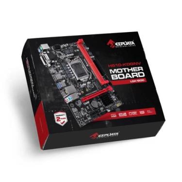 Imagem de Placa Mãe KeepData H510-KDGNV LGA1200-2xDDR4-PCI-E-HDMI-VGA-USB-SATA