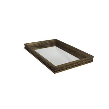 Imagem de Bandeja Espelhada (30x45) Modelo Coquinho - Minha Moldura