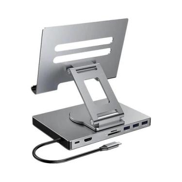 Imagem de Hub USB C Blueendless 9 Em 1 Para iPad pro 12.9 10.5 9.7 Com DisplayPo