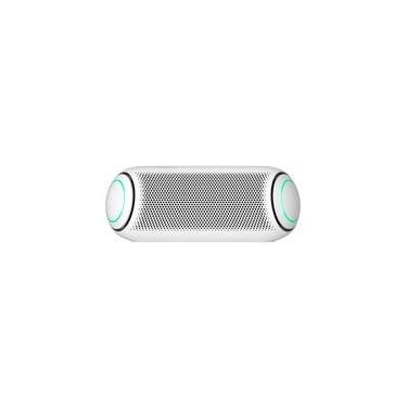 Imagem de Caixa de Som Portátil LG Xboom Go PL5W, LED Colorido, Bluetooth, 20W, USB Tipo C, Resistente à Água, Branco - PL5W.ABRALLK